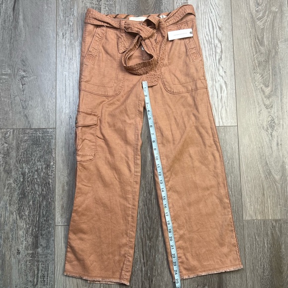 Anthropologie Women's Coral Cropped Pant HEI HEI - Picture 14 of 14